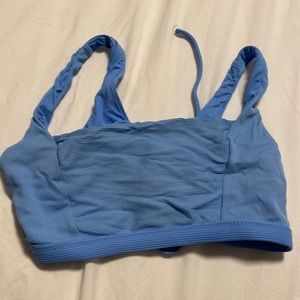 Becca by Rebecca Virtue blue swim bikini top